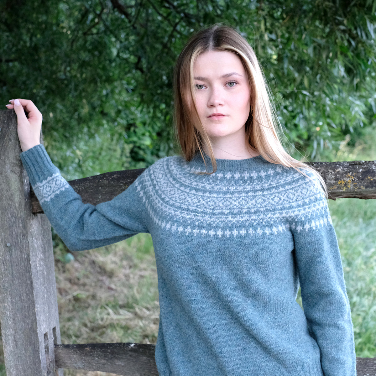 HARPER™ - Vibrant Fair isle Sweater