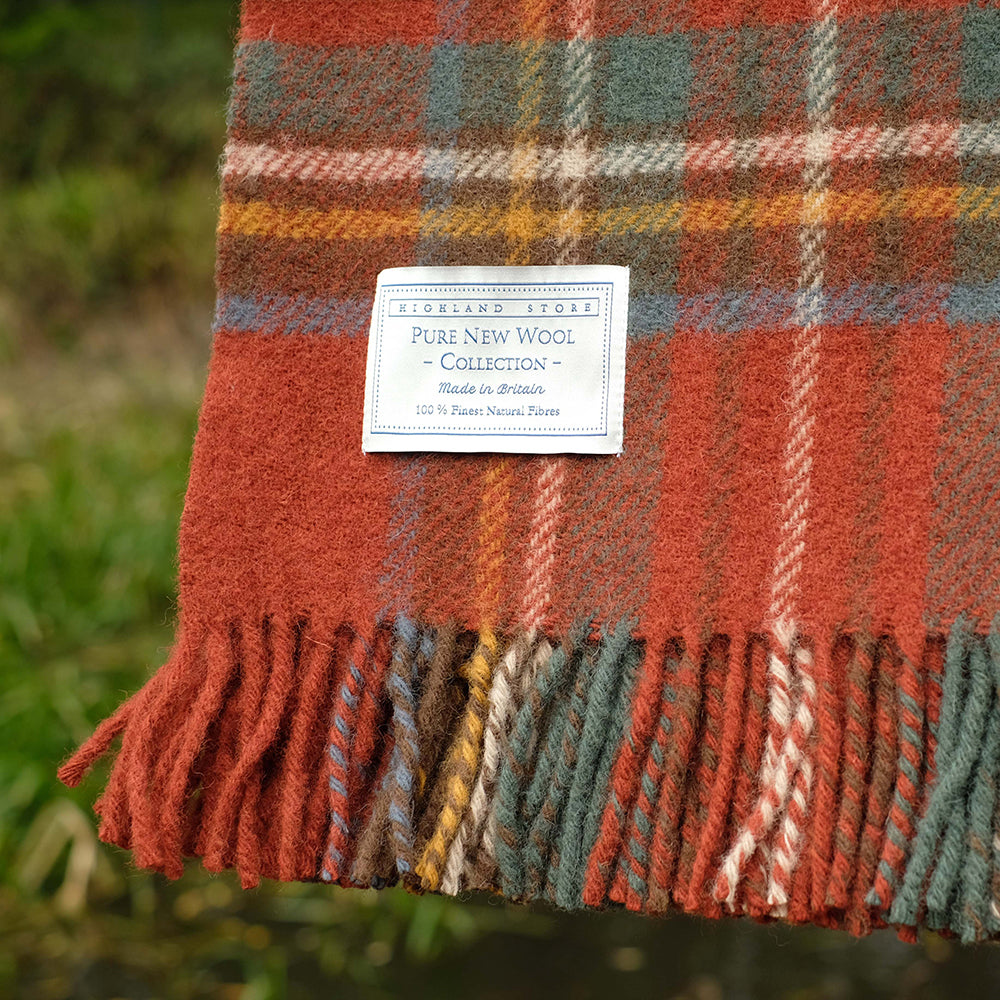 Royal Stewart Tartan Wool Blanket – dreamylondon
