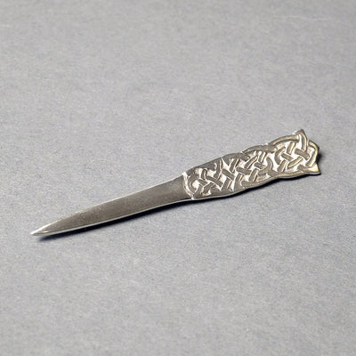 Knotwork Design Pewter Kilt Pin