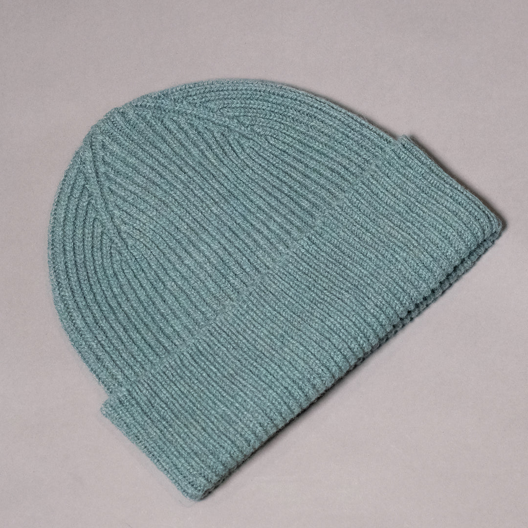 Mint green beanie hat on sale