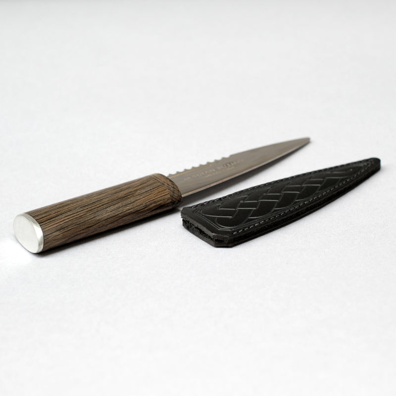 Sgian Dubh with Bog Oak Arisaig Handle