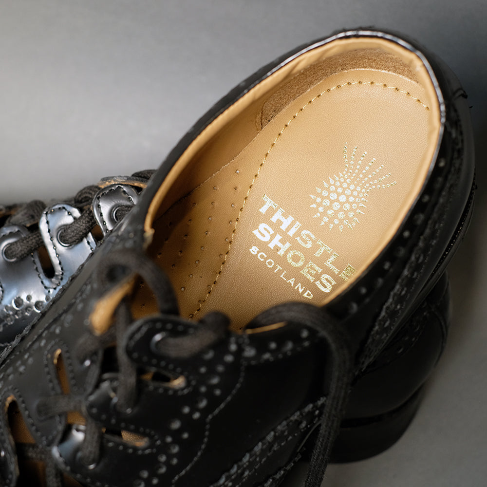 Thistle shoes ghillie brogues top