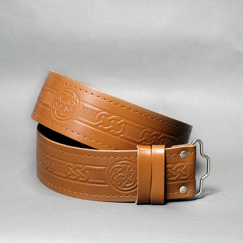 Leather kilt belt online