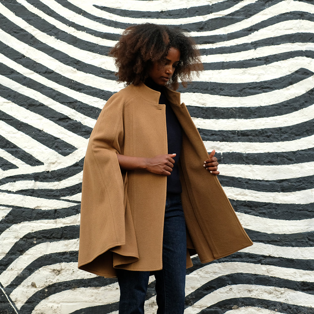 Overcoat cape shop