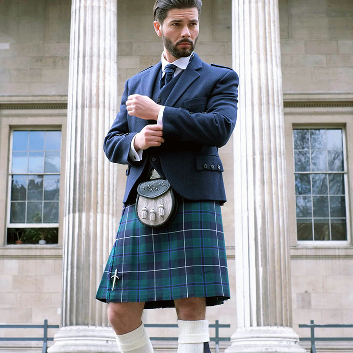 CELTIC PRO Men's 5 Yard Scottish Tartan Kilt - Traditional Highland Wedding Kilt