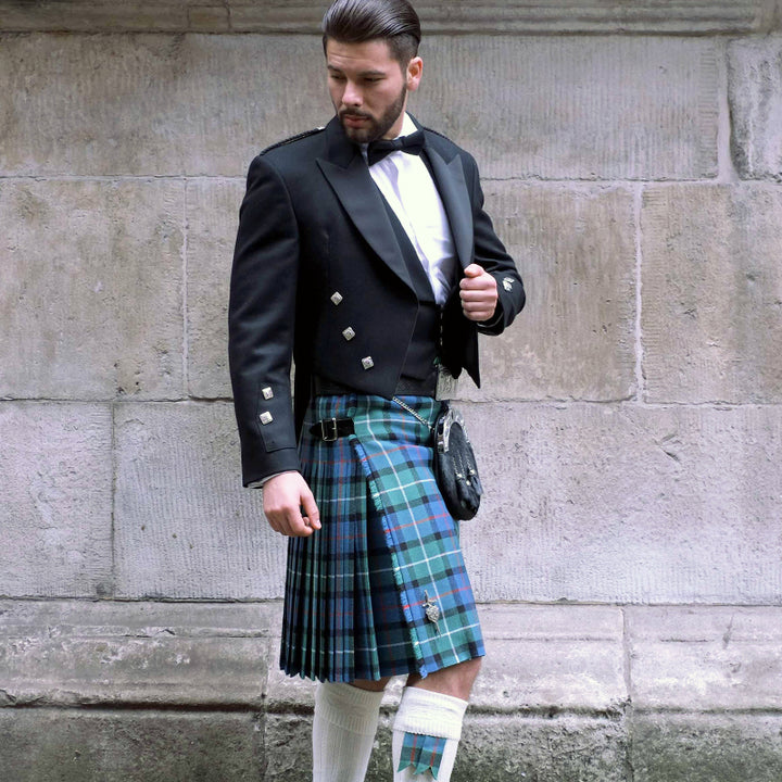 Men s 8 Yard Tartan Kilt Handmade in Braeriach Cloth Highland Store