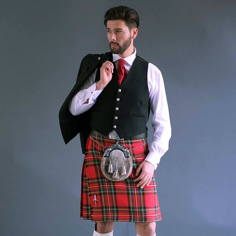 Kilt Mannen En Vrouwen Katoen Kilt Traditionele Highland Plaid