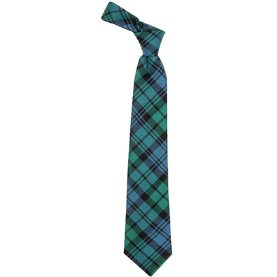 Pure Wool Campbell Clan Ancient Tartan Tie